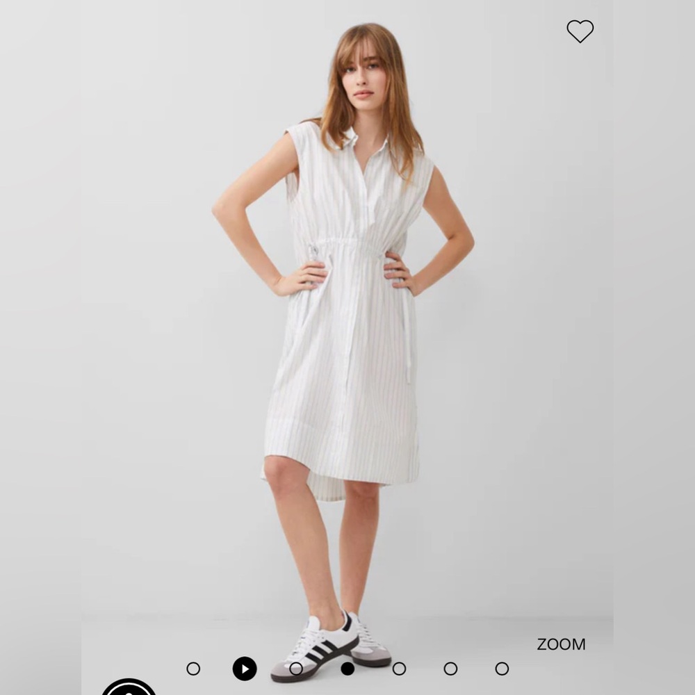 Women's Rhodes Cotton Poplin Swing Dress